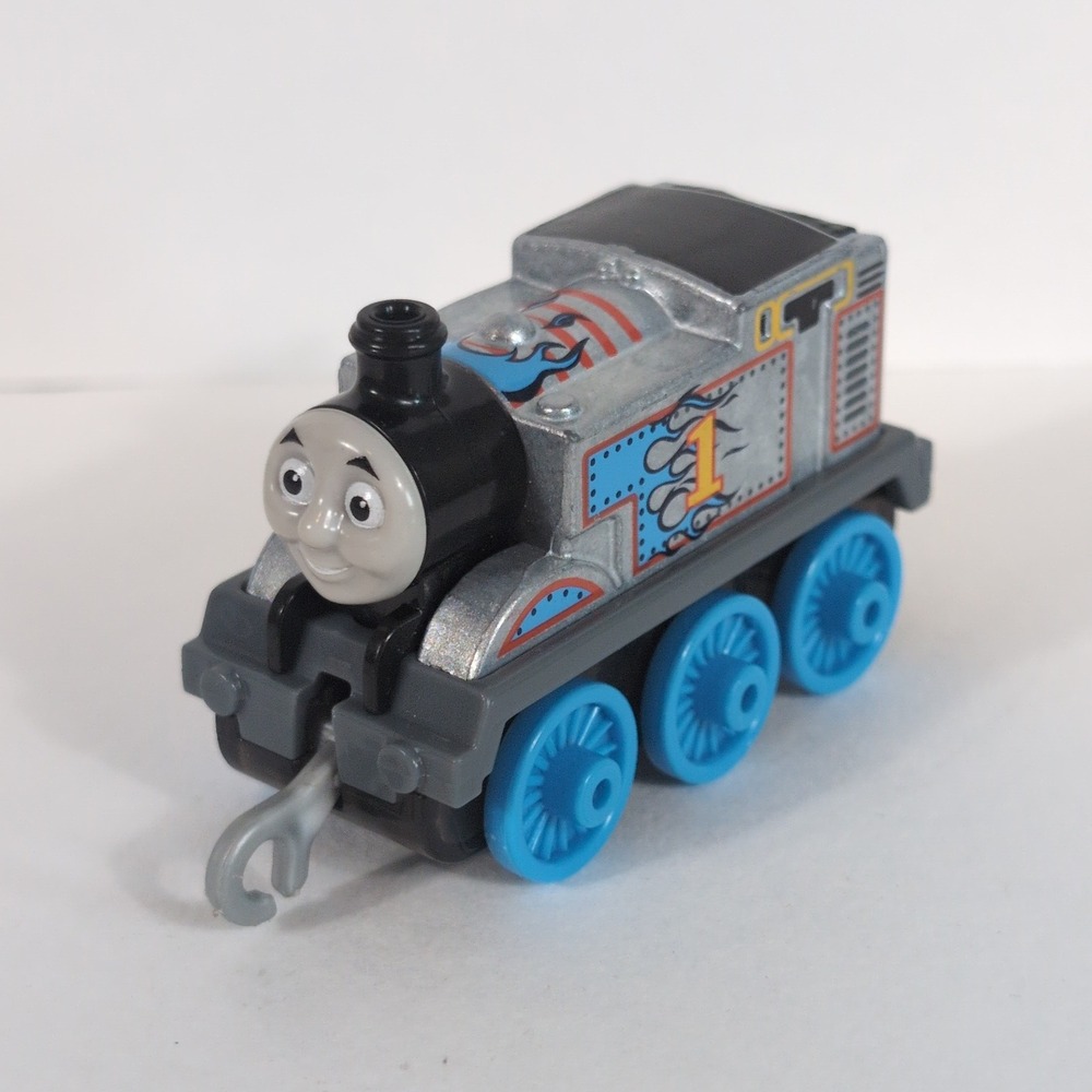 Thomas & Friends Mattel Silver Thomas Flame Decals Diecast Train GYV68 N39A